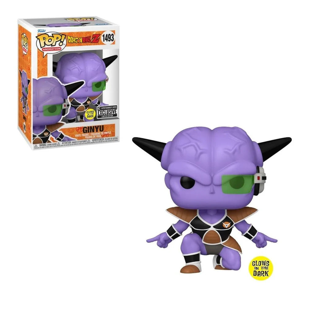Funko Pop Ginyu #1493 Special Edition Glow Dragon Ball