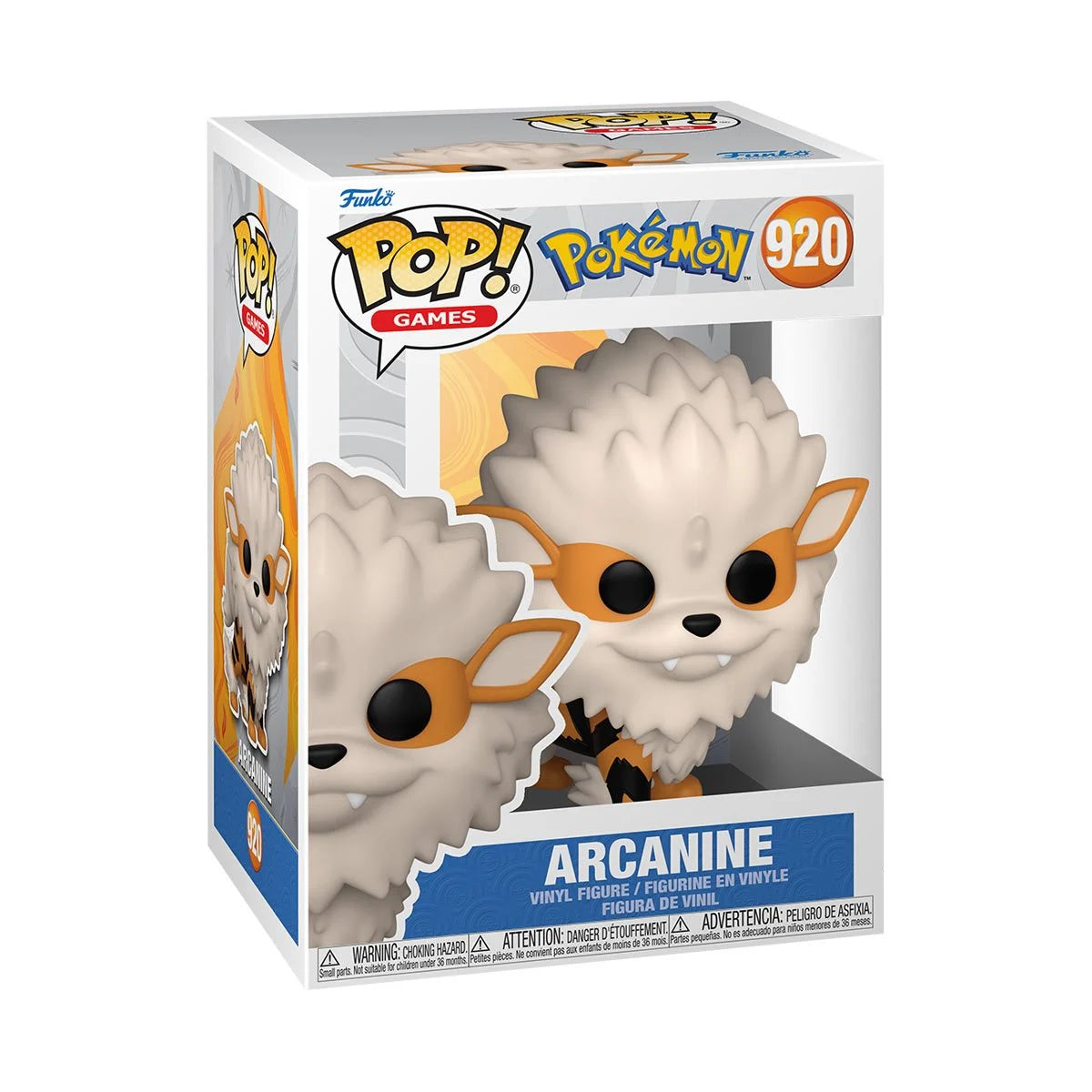 Pokemon Arcanine Funko Pop! Vinyl Figure # 920
