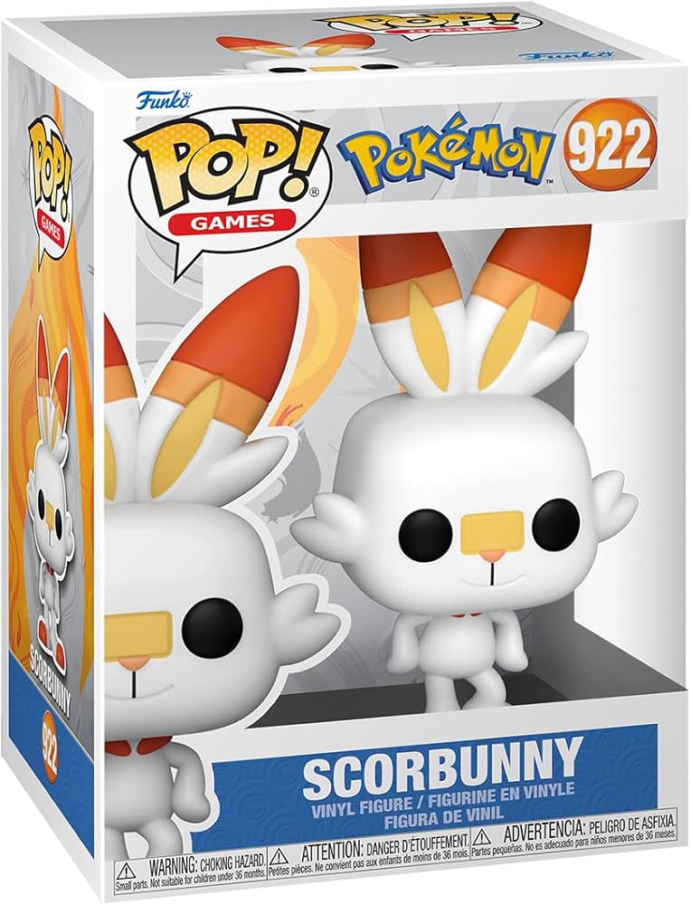 FUNKO POP! : ANIME : POKÉMON : SCORBUNNY #922