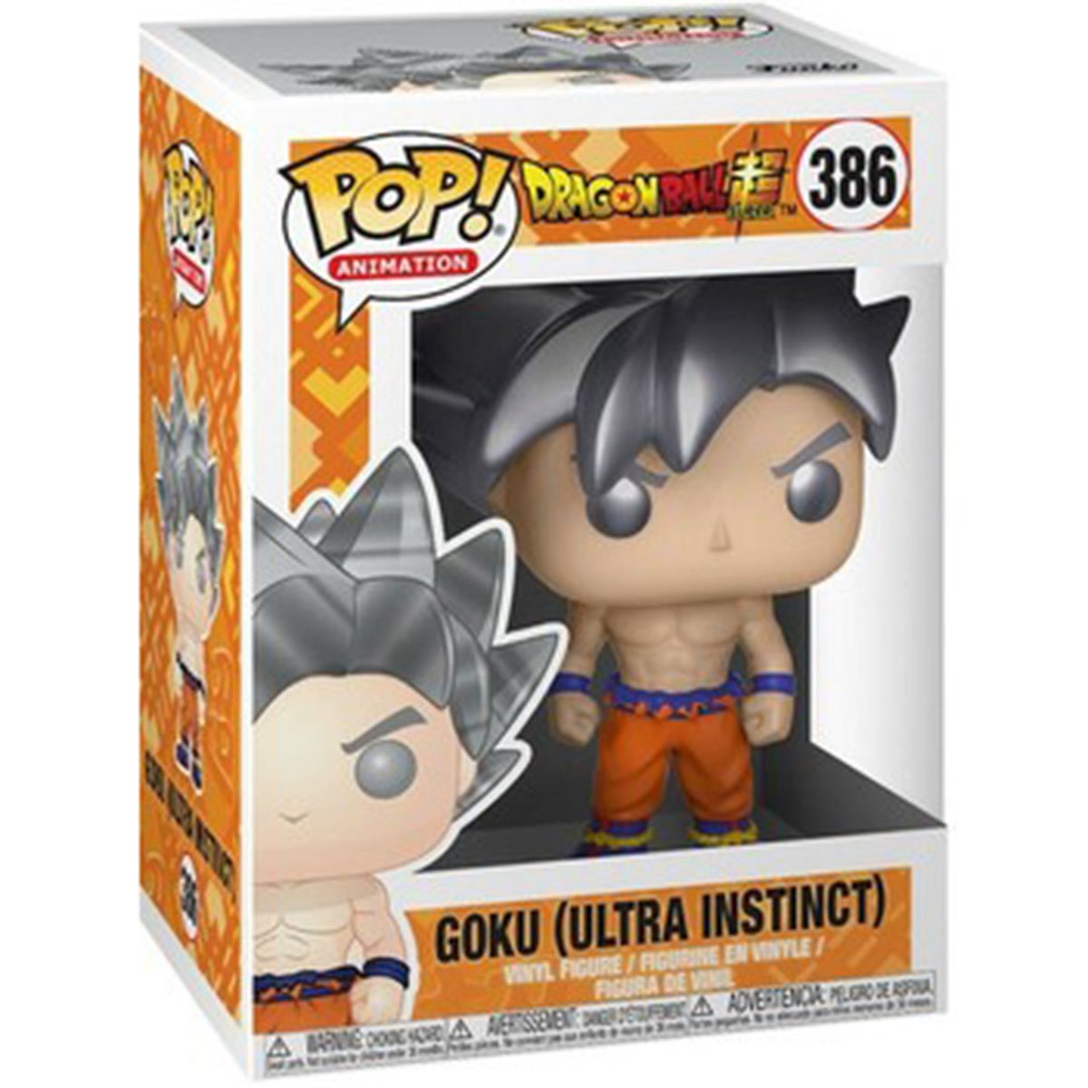 Dragon Ball Super Goku Ultra Instinct Form Funko Pop! Vinyl Figure #386