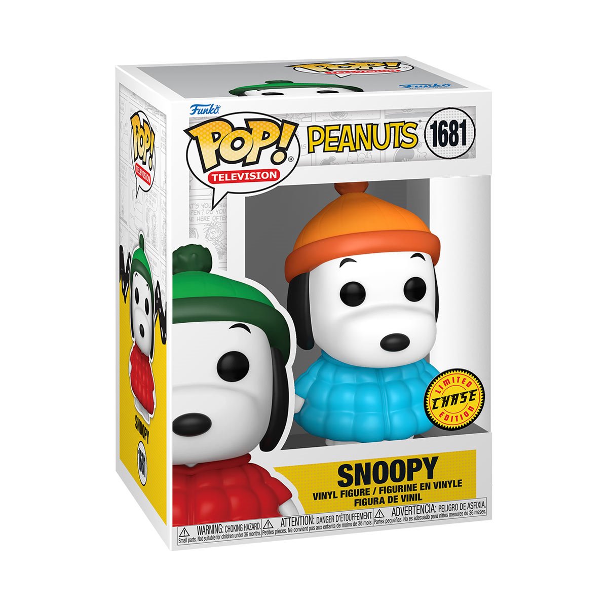 Peanuts Snoopy in Coat Funko Pop Vinyl Figure #1681 - Specialty