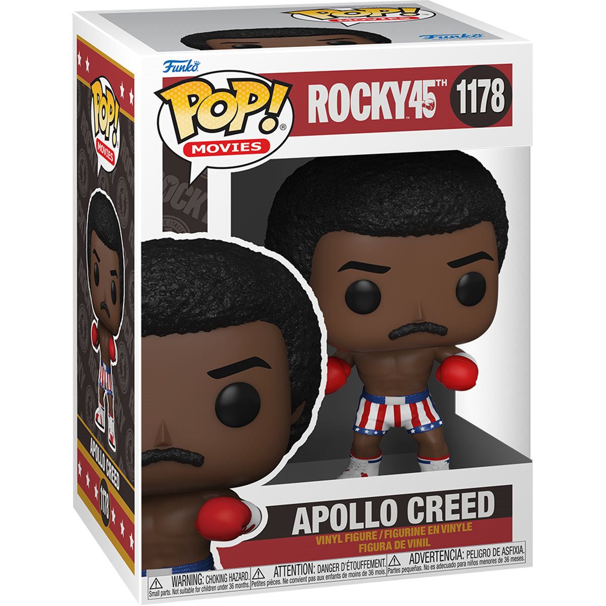 Rocky 45th Anniversary Apollo Creed Funko Pop! Vinyl Figure #1178