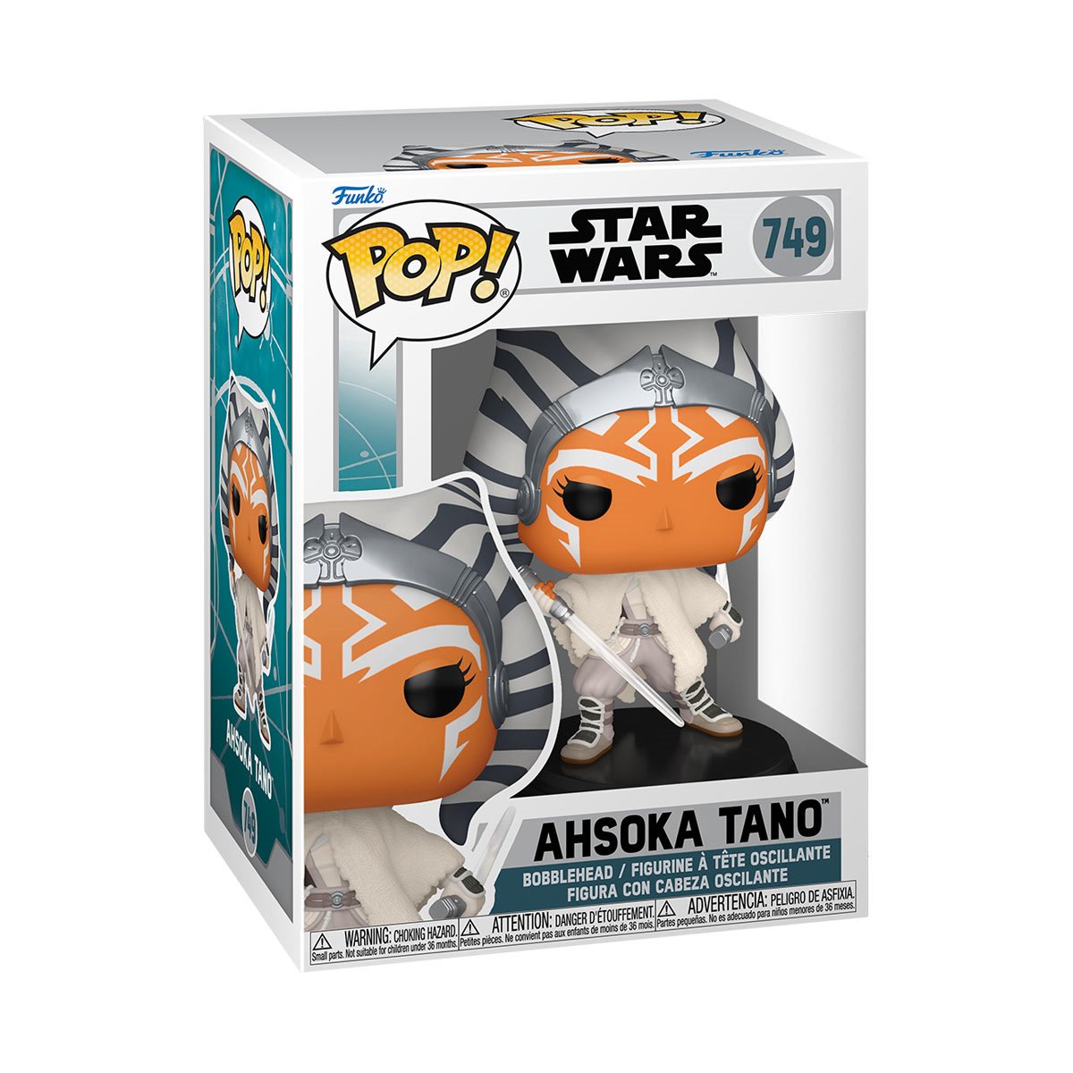 Star Wars: Ahsoka Series 3 Ahsoka Tano Funko Pop! Vinyl Figure #749