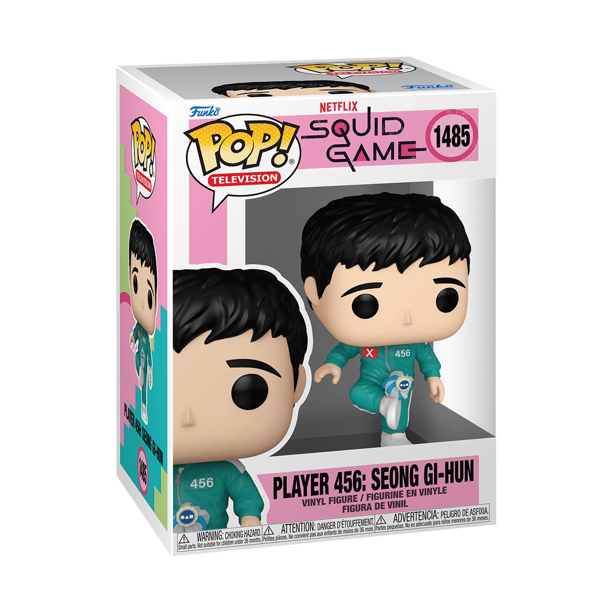Squid Game Player 456: Seong Gi-Hun Funko Pop! Vinyl Figure #1485