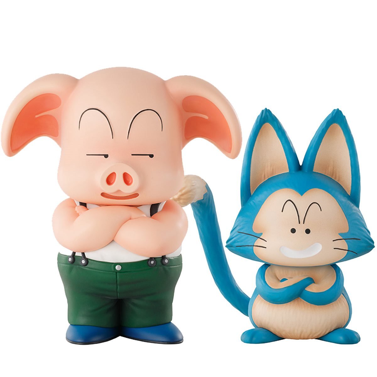 Dragon Ball Oolong y Pu'Ar Son Goku