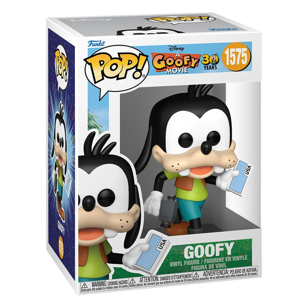 Goofy and Max Pop! Figures 1575 Disney Goofy Vinyl Figure 9 cm