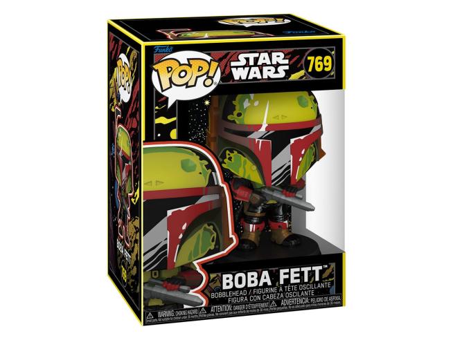 Star Wars: Book of Boba Fett Pop! Vinyl TV Figure Boba Fett (Retro) 9 cm funko