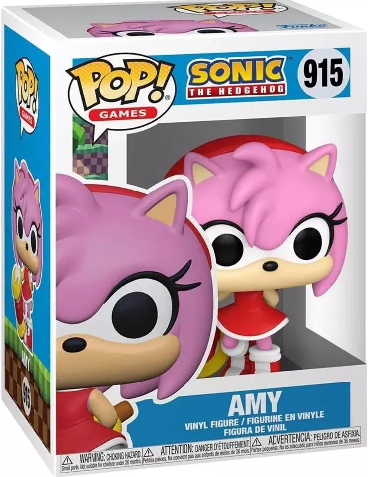SONIC THE HEDGEHOG  # 915  -  POP! VINYL FIGURE OF AMY