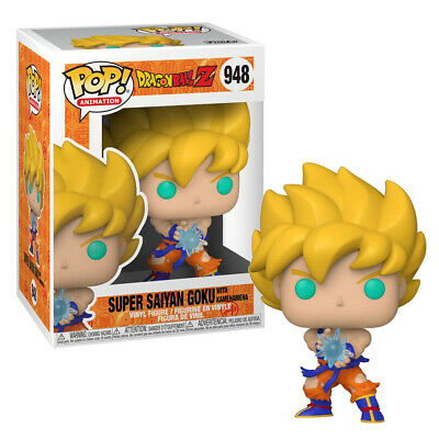 DRAGON BALL  # 948  -  POP! VINYL FIGURE OF SUPER SAIYAN GOKU WITH KAMEHAMEHA
