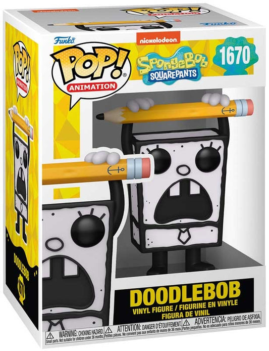SPONGEBOB SQUAREPANTS  -  SPONGEBOB SQUAREPANTS 25TH ANNIVERSARY  # 1670  -  POP! VINYL FIGURE OF DOODLEBOB