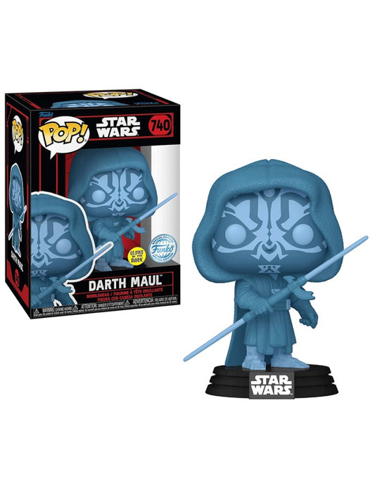 Funko Pop Star Wars Darth Maul Darkside (Holo) Glow in the Dark 740
