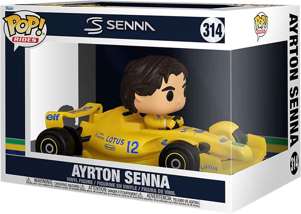 SENNA  # 314  -  POP! VINYL FIGURE OF AYRON SENNA