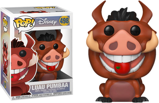 THE LION KING  # 498  -  POP! VINYL FIGURE OF LUAU PUMBAA