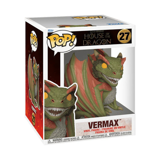 Funko Pop Super! Vermax #27 Game Of Thrones House Of The Dragon