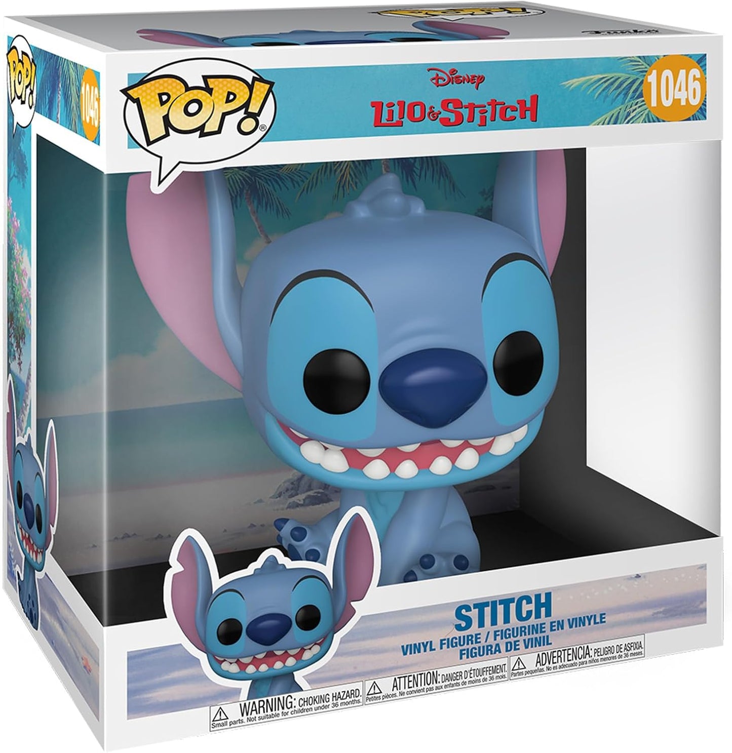 Funko Pop! Jumbo: Disney - Stitch - Disney: Lilo & Stitch #1046